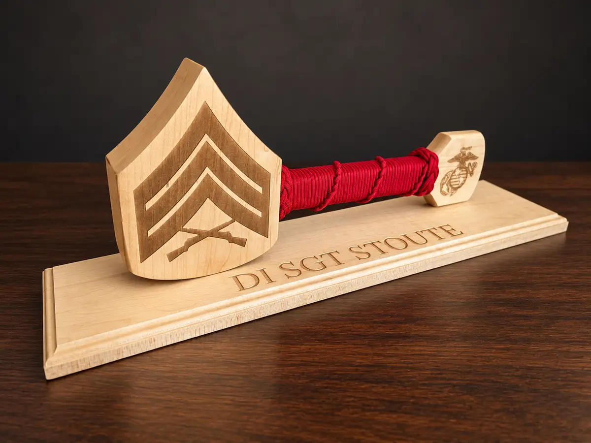 Marine Sergeant · Red cord