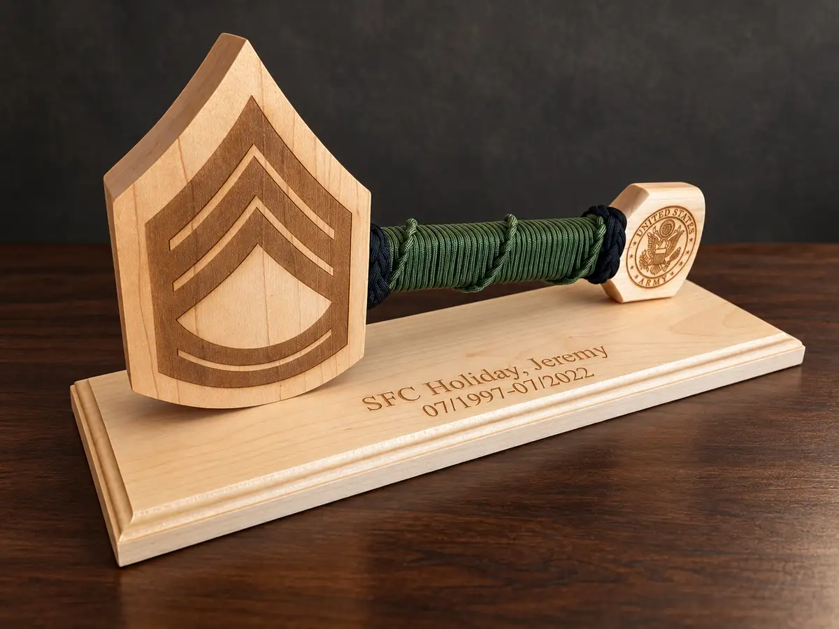 Army Sergeant First Class · Angled view