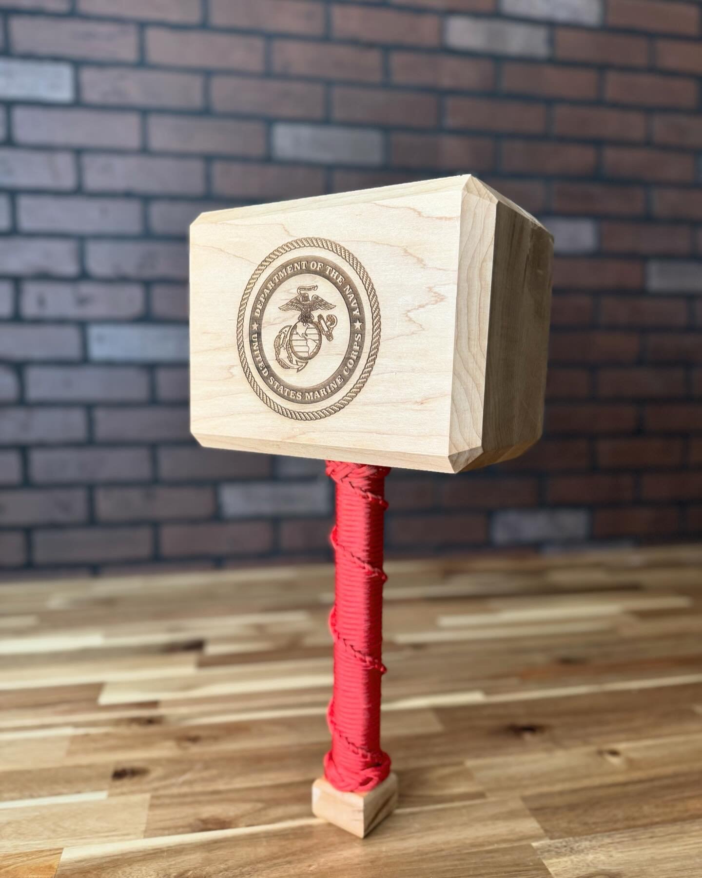 Personalized wooden Thor hammer example 3